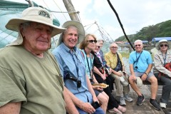 These nets we are learning about  are the iconic Chinese fishing nets still in use daily.