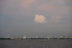 City of Kochi in the distance