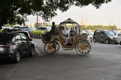 We arrived mid day in Mumbai.  Here you find a mobile carriage to get around the city 