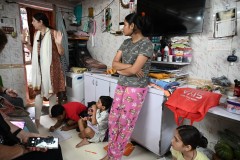 This young girl was learning English from her mother and was eager to speak with us.  Her mother prepared some Chi Tea for us to share with her. 