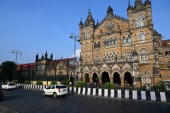 It is a massive building for arriving and departing trains. 