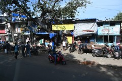 It was constructed in 1890.  This is the street entrance to Dhobi Ghat.