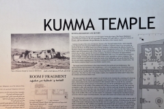 Kumma Temple during reigns of Queen Hatchepsut and the Pharaohs of the Egyptian Middle Kingdom