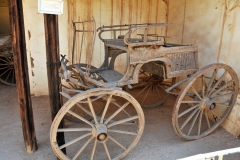 An antique carriage of yesterdays transportation