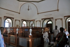 Inside the building that houses Mahdi's tomb