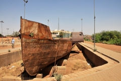 Old river boat