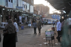 Outside the Souk, market place, in Khartoum