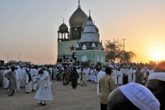 This mausoleum in Omdurman belongs to one of 19th century Qadiriyyah leaders, Hamad Al Nil.