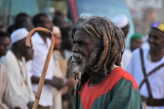 Growing hair is a common practice among the dervishes, some keep it in dreadlocks while others just let it loose.