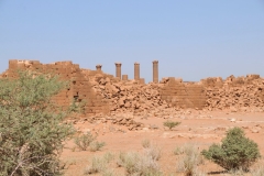 Musawwarat is the largest Meroitiv temple complex in Sudan. The enormous Great Enclosure consists of numerous tumbledown columns and wall carved with reliefs of wild animals that once inhabited this region. It was erected in the third century BC. The scheme of the site is, so far, without parallel in Nubia and ancient Egypt, and there is some debate about the purpose of the buildings, with suggestions including a college, a hospital, and an elephant-training camp.