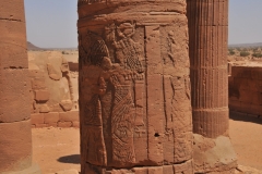 Carved items on the columns have survived the elements for centuries