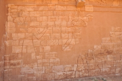 The earliest material on the site relates to the Small Enclosure and dates from the Kushite Period. The two main buildings that of the Lion Temple and the Great Enclosure are dated to the reign of Arnekhamani (c.235-218 BC).