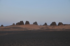 First sightings of the Royal Necropolis of Meroe