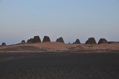 First sightings of the Royal Necropolis of Meroe