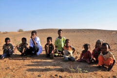 Kids are curious of the strangers walking by. Not many tourists in this part of the world.