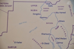 Closer look at the location in northern Sudan