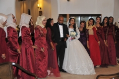 Returning to the Grand Villa Hotel in Khartoum we find a large wedding happening