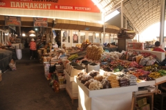 Local market just before closing time