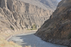 The Silk Road was not an easy crossing from Samarkand to Penjikent.  The mountains are steep and difficult today. I cannot imagine what it must have been  thousands of years ago.