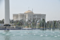 Presidential Palace. The Palace of the Nation is the official residence of the President of Tajikistan.