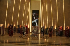 Exhibition of the local clothes worn in the area through the decades.