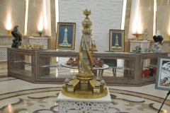 Miniature of the Independence and Freedom Tower inside the museum.