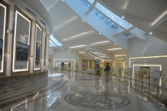 Walking inside the second and third floor of the Museum.
