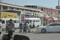 Across from the Central market bazaar you will find a line of blacksmith and small work shops.