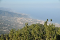 Looking out at the vistas below and Atlantic Ocean.