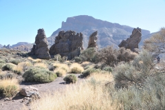 From the volcano eruptions and lava flows, these unusual rock formations, known as Roques de Garcia, were formed. Over time, the shapes of these rock formations have been carved by wind, rain and changes in temperature. Thanks to erosion, we now have these spectacular rock formations to enjoy.