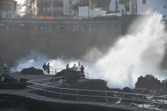 Bingo.. the right waves crashed ashore just as I predicted.  Well worth the few minutes wait for that perfect photo.