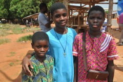 These were three brothers.  The older brother in blue really wanted a photo of he and his brothers. I wish I had a way of getting a copy to him too but it was impossible.