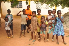 I always have to get a photo of the kids. They wanted their photo taken. They were delighted to see the photo of themselves. I showed the parents standing close too the photo and they smiled. We returned to the ship in the late afternoon and set said for Sao Tome and Principe next with a day at sea too..