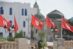 Known for its ancient architecture, souks and blue coasts, has a population of 12.1 million. It contains the eastern end of the Atlas Mountains and the northern reaches of the Sahara desert; much of its remaining territory is arable land. Its 810 miles of coastline include the African conjunction of the western and eastern parts of the Mediterranean Basin. Tunisia is home to Africa's northernmost point, Cape Angela. Tunis is the capital and largest city in the country.