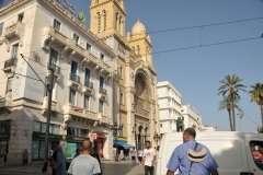 Cathedral of St. Vincent de Paul in Tunis.