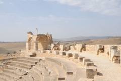 The top level of the Roman Theater