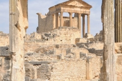 Gate of Dar Lacheb in foreground 