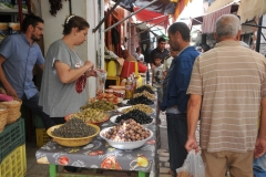 Home grown olives from the surrounding area. They are so good too. 