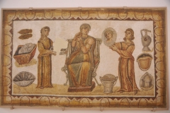 Matron at her toilet, 4th  Century from Carthage.