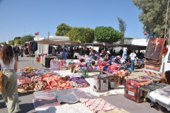 The day we visited here there was a street fair stretching for blocks.  A souk on the street. 