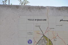 I am thinking this is a city map on a wall. 