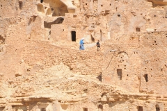  Close up of the woman we saw walking in an earlier photo.