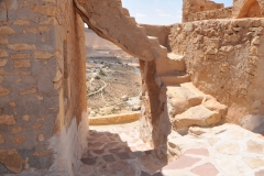 Looking down into the valley below