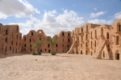 George Lucas largely used the sceneries of Southern Tunisia to film his two trilogies. Tatooine? A name directly inspired by the Tunisian town of Tataouine, which surroundings were used as a shooting location for the Episodes IV and I, especially some ksour of Ksar, fortified Berber village.