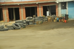 This location has tires and gas.