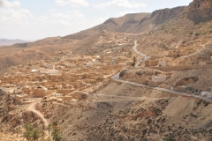 We had just driven this area.  Looking back at the road and landscape.