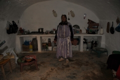 We are welcome into the home by the lady of the house who along with her daughter prepared a delightful lunch for us.  Another great experience.  This is her kitchen that she prepared everything.
