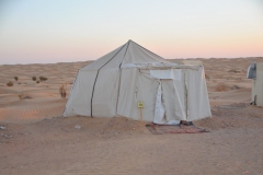 Tent number 10 was home with bathroom and a shower. Cement floor. On my phone I have the Sky Map App which helped me identify what stars I was looking at last night.  I have tented in other parts of the world with dirt floors, no bathrooms or showers, no electricity.  Just bare bones. After sunrise we all headed to the dining room and had a hearty breakfast before the day started. 