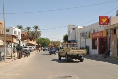 A main street in town.