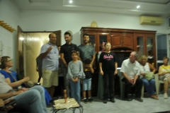 In the evening we gather  for a Home Hosted Dinner in the home of a family to experience life in Tunisia and Kairouan.  What a delightful evening with many local dishes we enjoy. We had the opportunity to learn more of the day to day life living in this area of Tunisia. The family has a large popular Coffee House which is busy all day and into the evening.  We walked by it several times during our stay in town. 